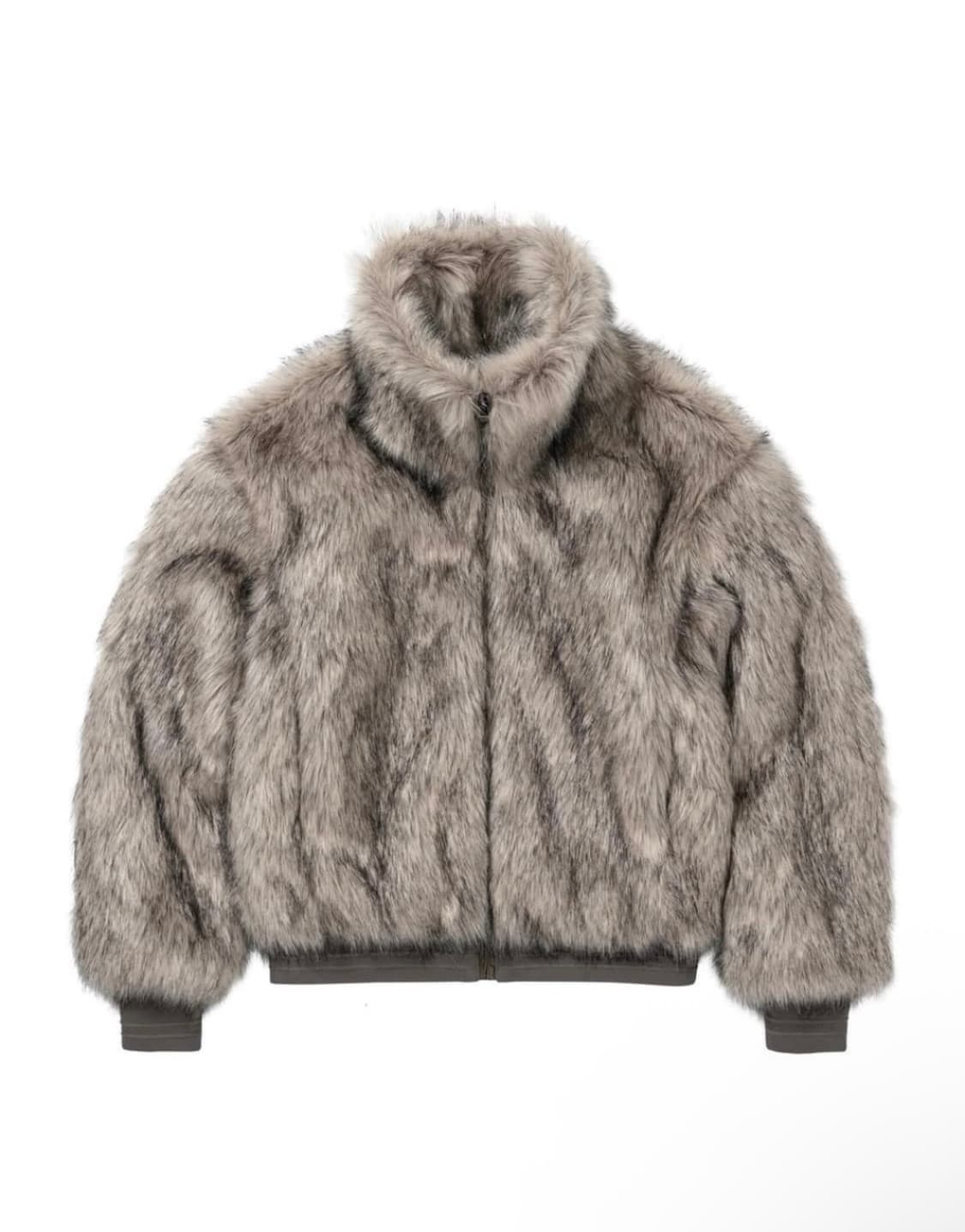 웰빙익스프레스 퍼자켓 그레이 s 상품이미지1