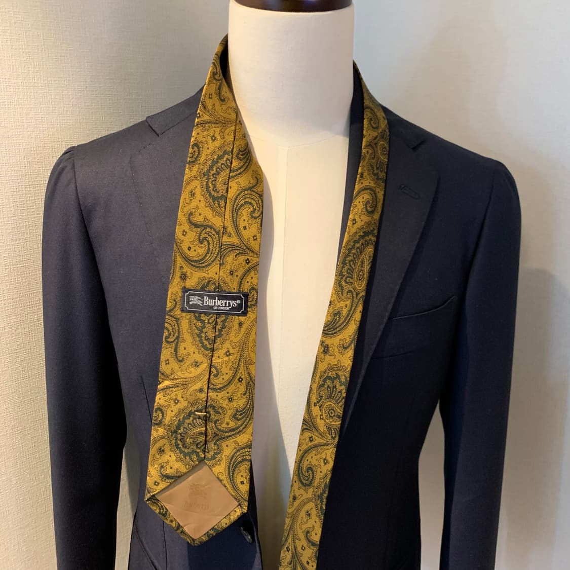 버버리(BURBERRY) 페이즐리 명품넥타이 100실크 최상급 A+등급 상품이미지2