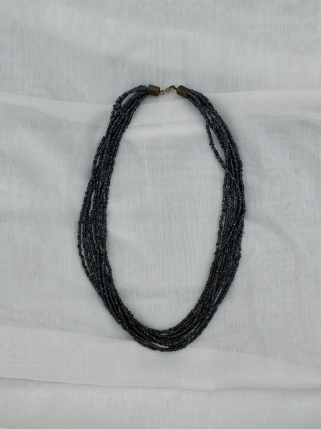 블랙 비즈 초커  상품이미지3