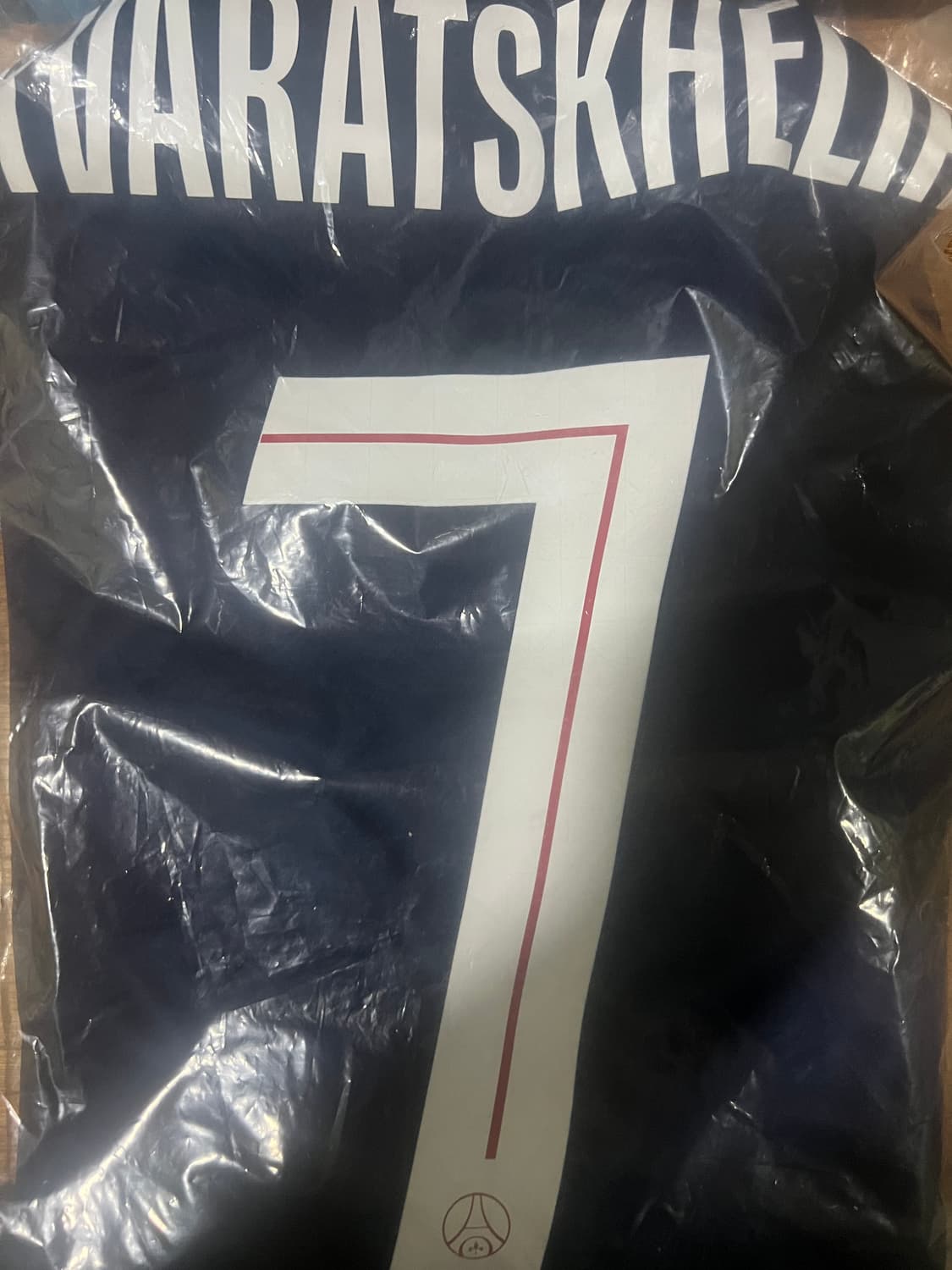 파리생제르망 흐비차 크바라츠헬리아 유니폼(새상품) 상품이미지1