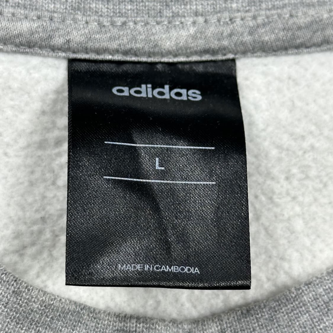 아디다스 오리지널 그레이 크루넥 맨투맨 (L) 상품이미지5