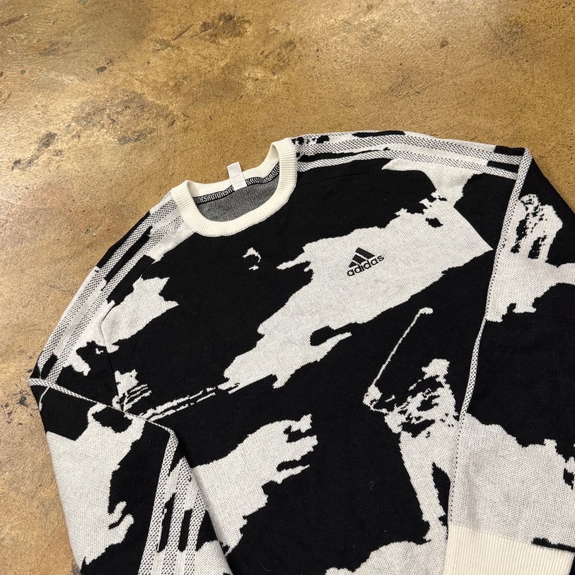 아디다스 지브라 흰검 트랙탑 니트 상품이미지1