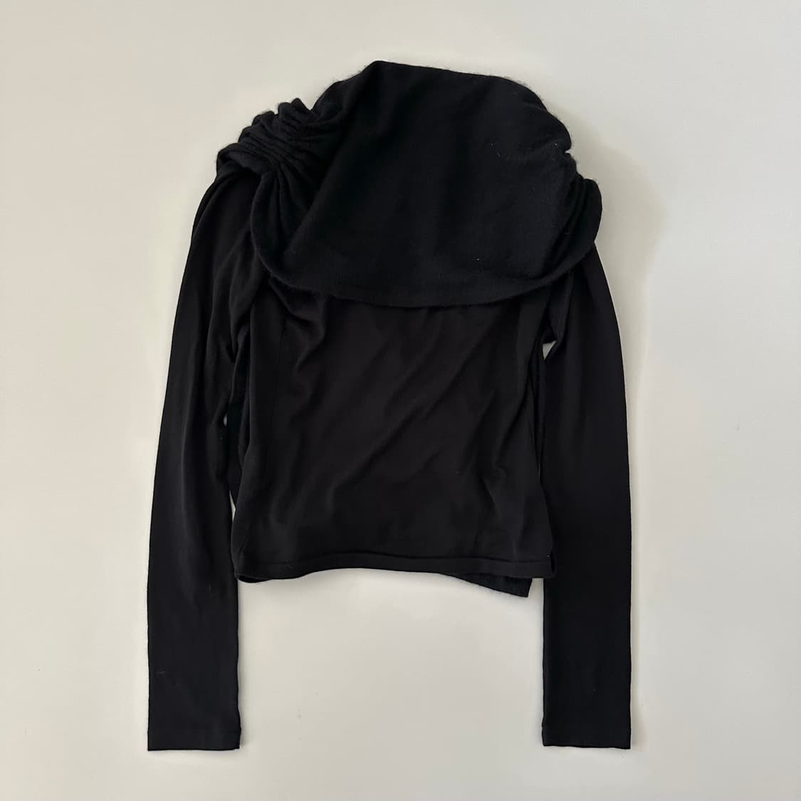 츠모리치사토 tsumori chisato 앙고라 혼방 디테일 롱슬리브 상품이미지6
