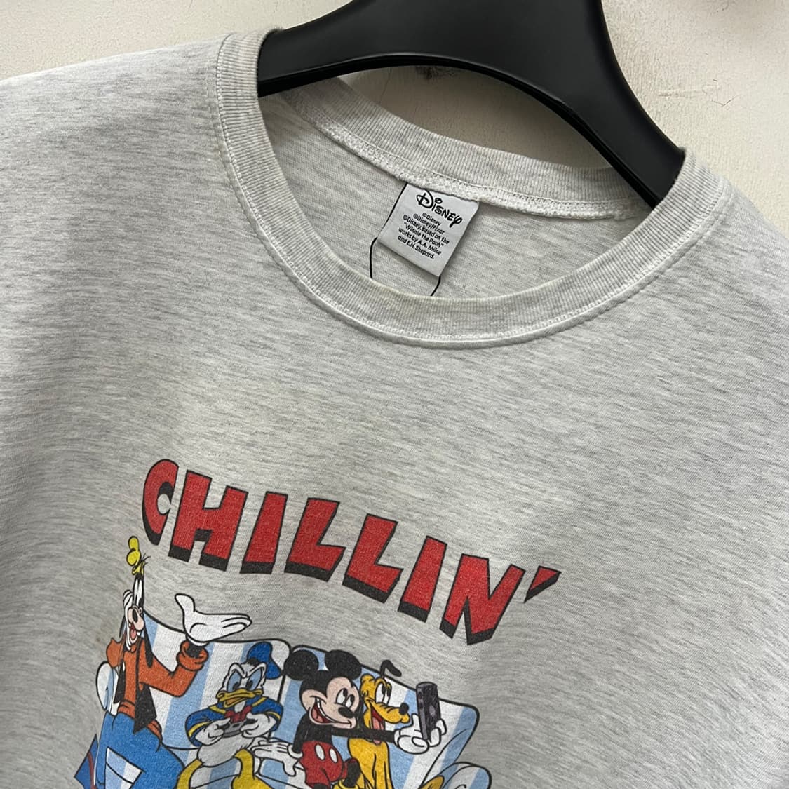 디즈니 미키마우스 CHILLIN 반팔티 FREE 상품이미지3