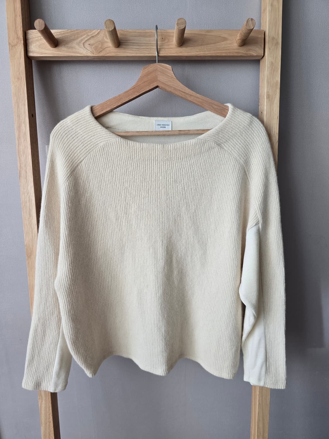 Urban Research Doors 울 블렌드 보트넥 니트  상품이미지1