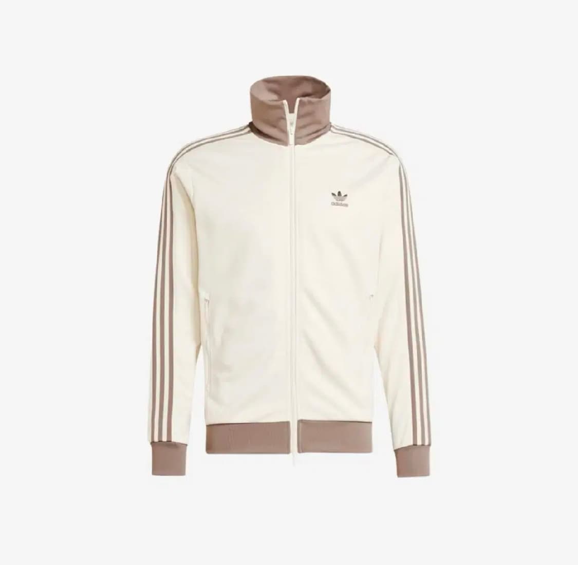 아디다스 베켄바우어 트랙탑 화이트브라운 XS 상품이미지2