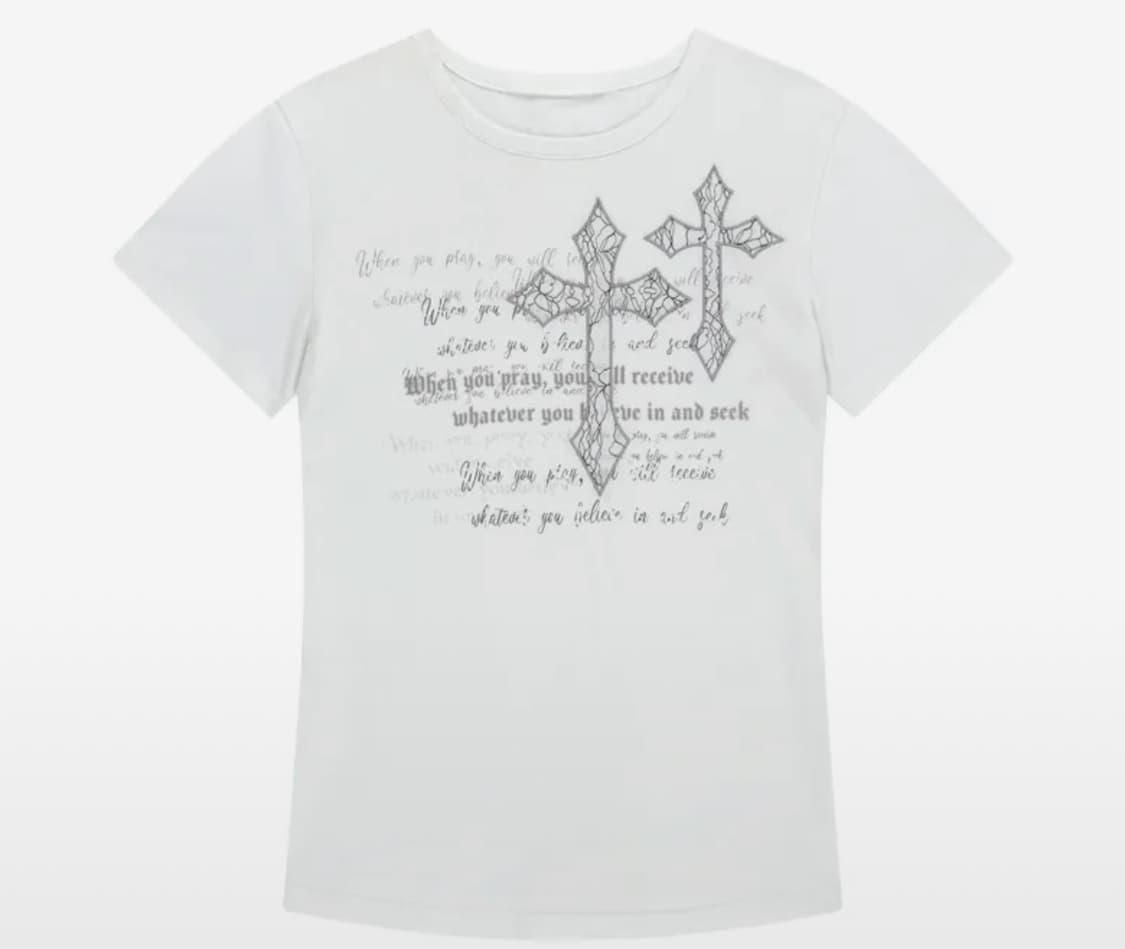 아캄 사이즈 교환 Laced CROS2 Patch Half Top 상품이미지1