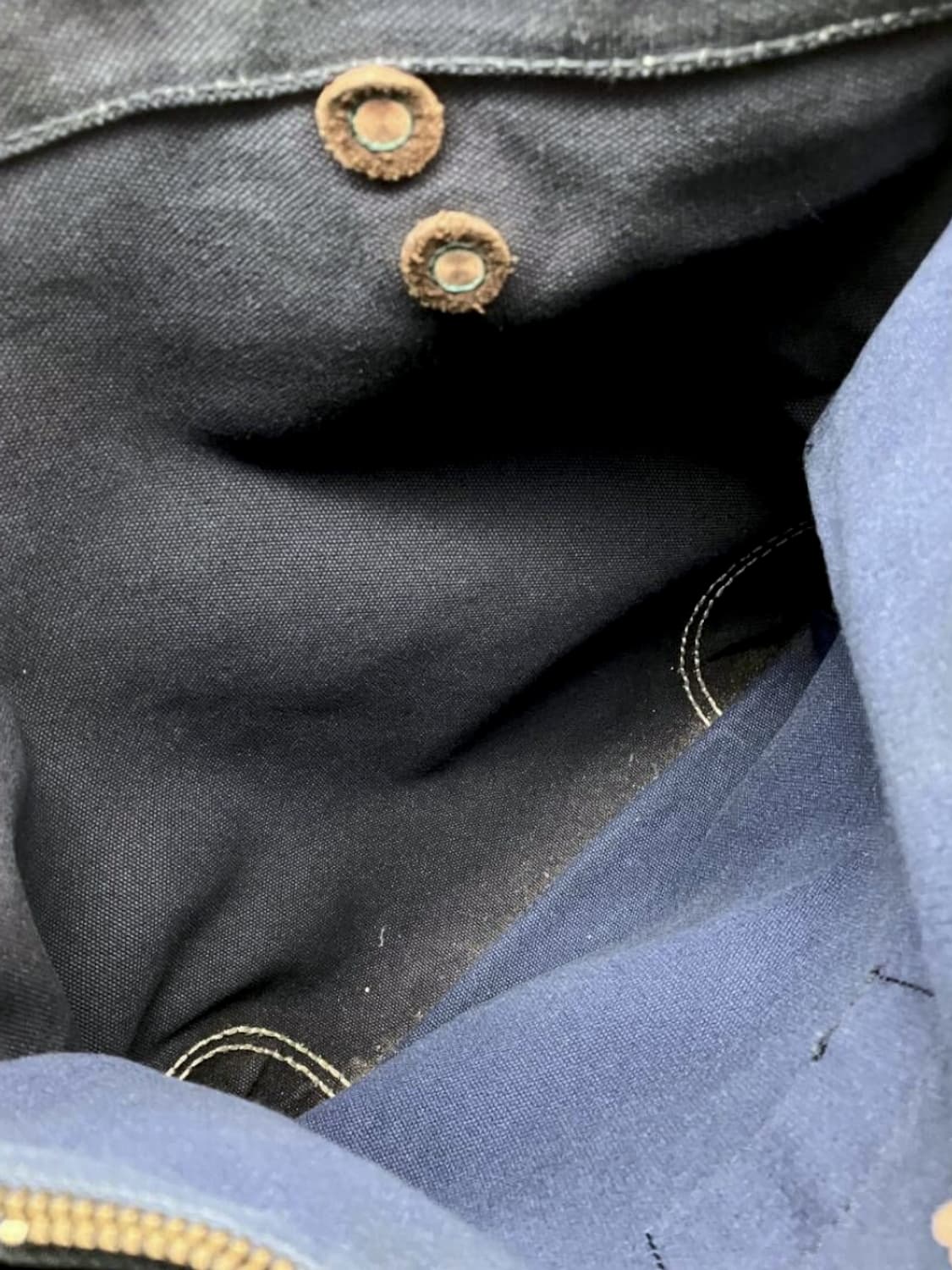 더블알엘 RRL 캔버스 레더 토트백 크로스백 상품이미지7