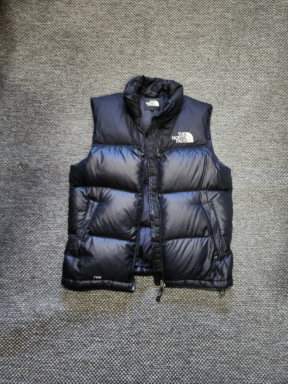 노스페이스 눕시 700 블랙 패딩 조끼   상품이미지1