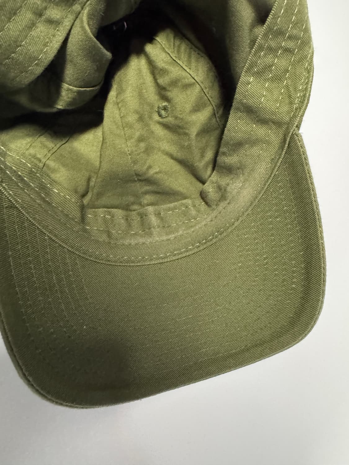 여성 나이키 21년도 헤리티지 카키 볼캡 모자 상품이미지7