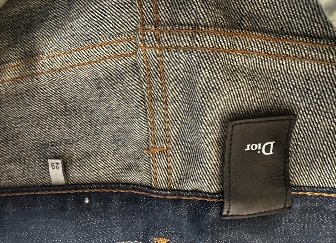 디올 옴므 데미지 데님 팬츠 29 상품이미지4