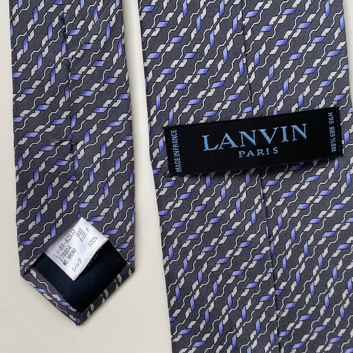 랑방 정품 명품넥타이 (LANVIN)  7.8cm 상품이미지5