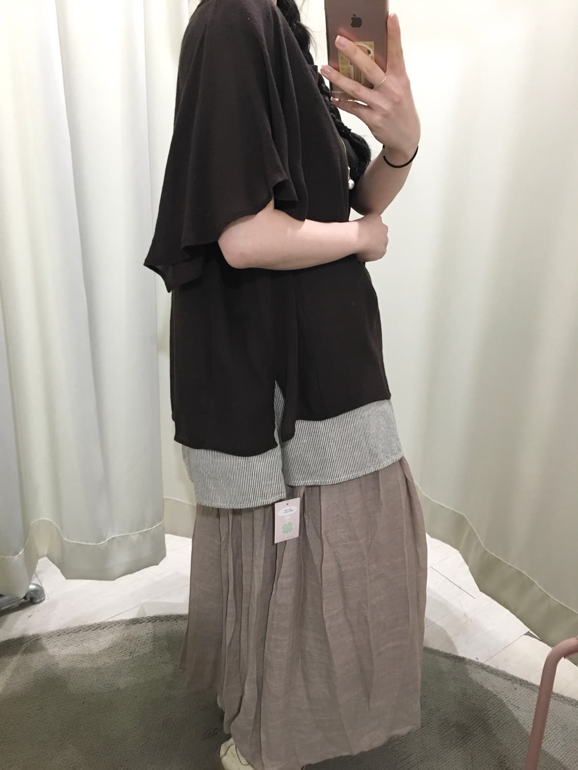 stripe layered blouse 상품이미지7