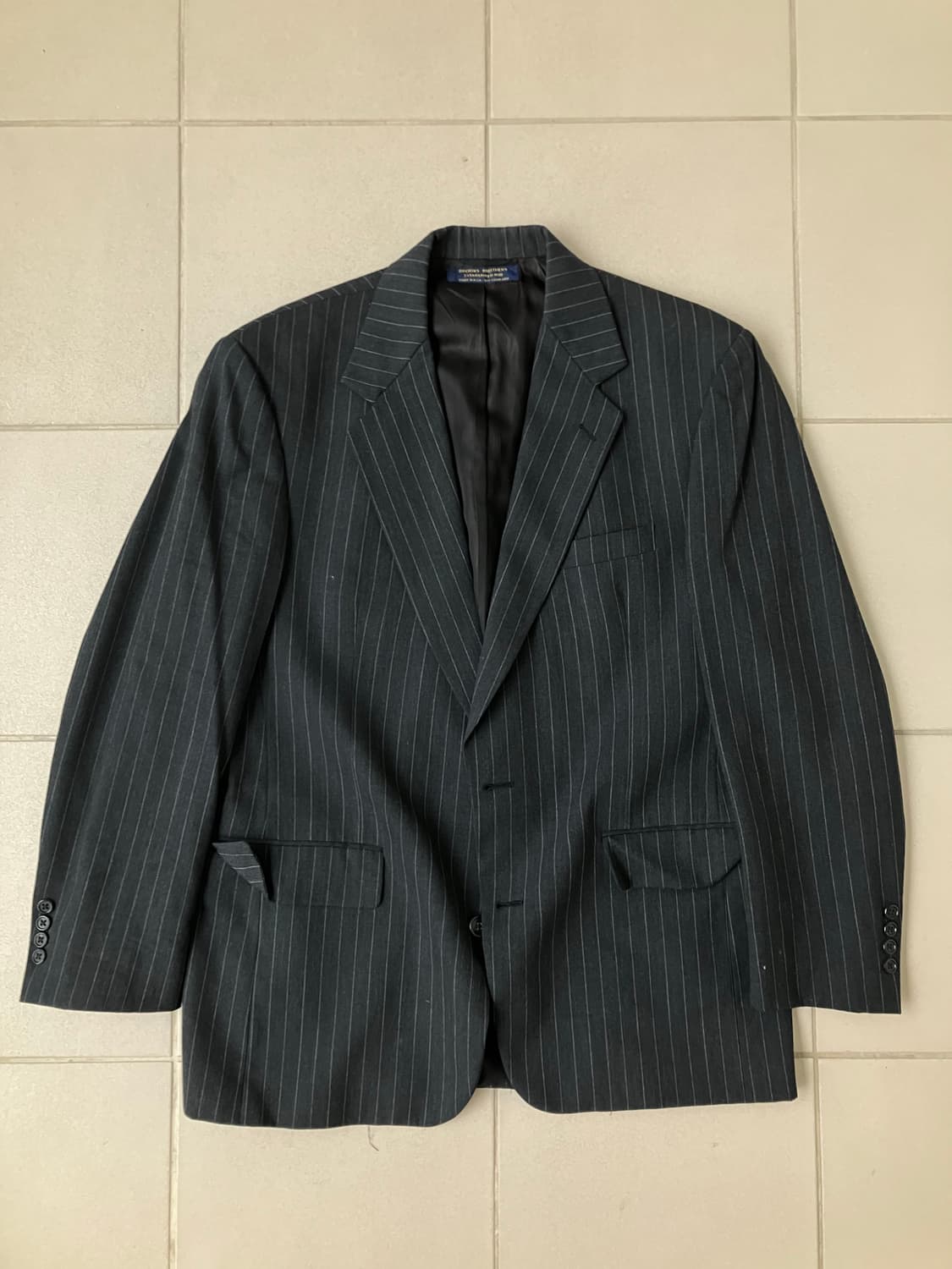 80~90s brooks brothers 핀스트라이프 자켓 블레이저 상품이미지1