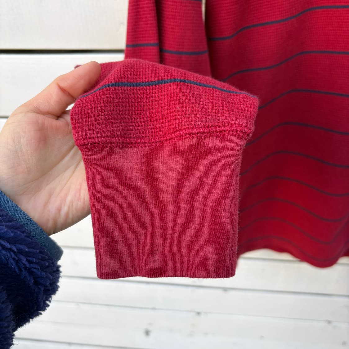 Polo 폴로 스트라이프 와플티 롱슬리브 상품이미지4