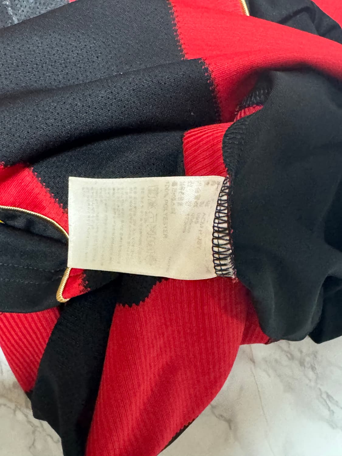 10-11 AC밀란 홈 아디다스 유니폼 반팔 노마킹 상품이미지5