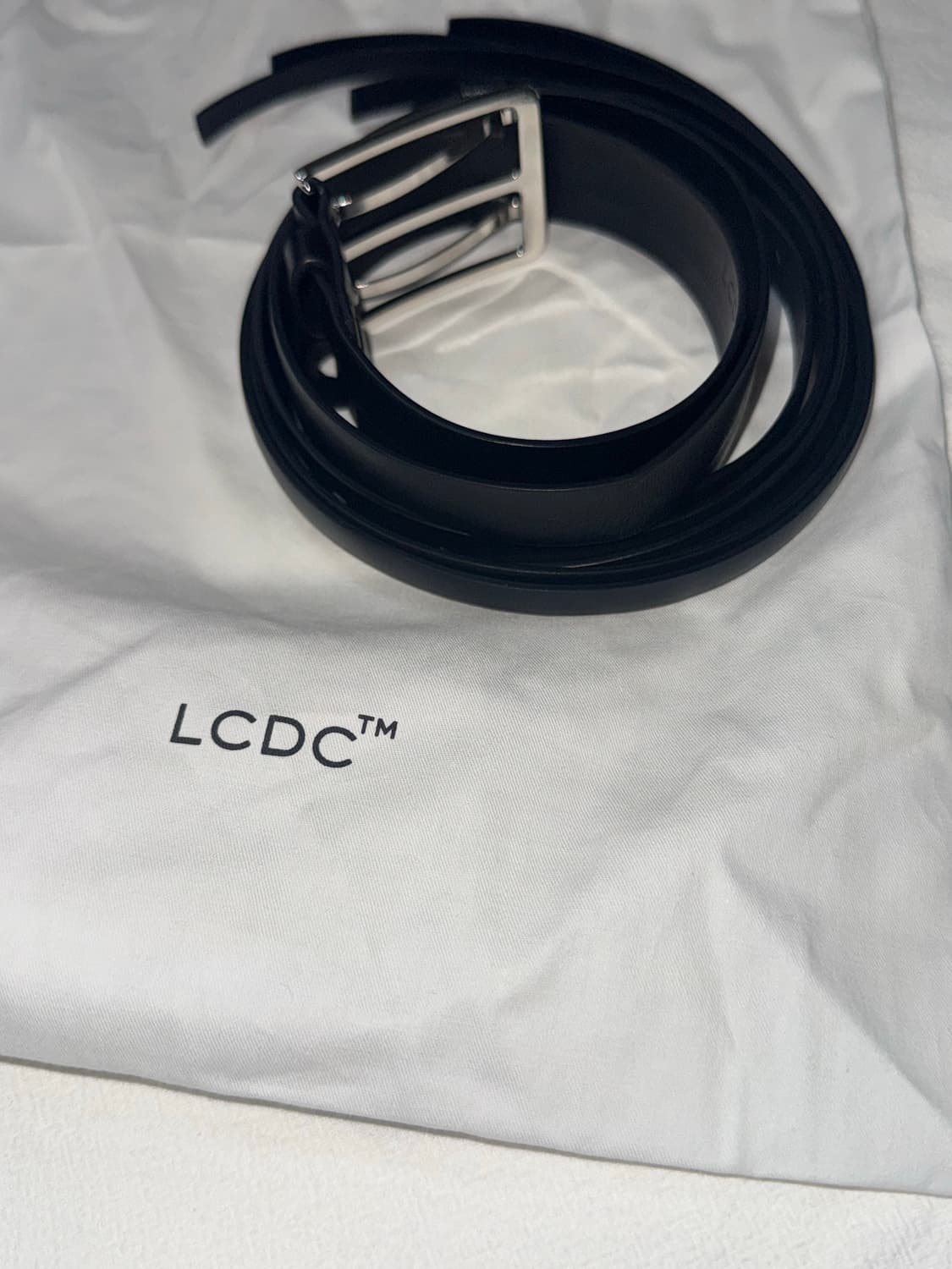 LCDC  WESTERN STRAP BELT BLACK 상품이미지5