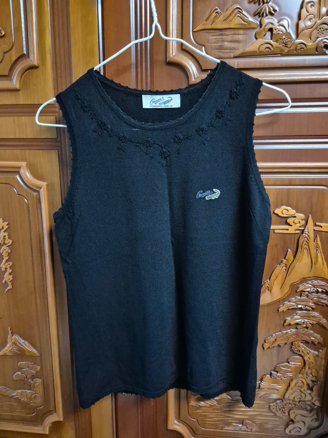 크로커다일 꽃자수 반팔나시 세트 상품이미지7