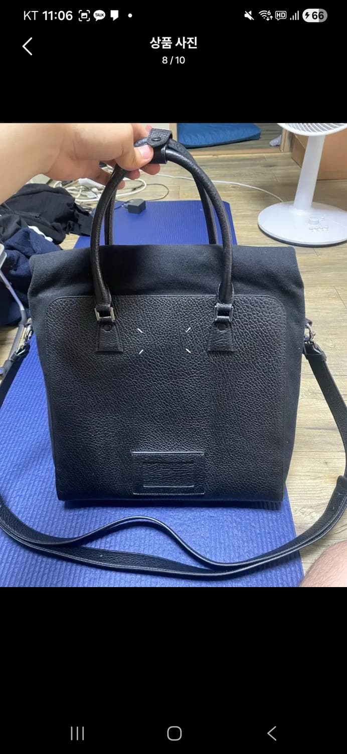 메종마르지엘라  5AC 버틸컬 백팩 토트백팝니다.(코쿤착용) 상품이미지4