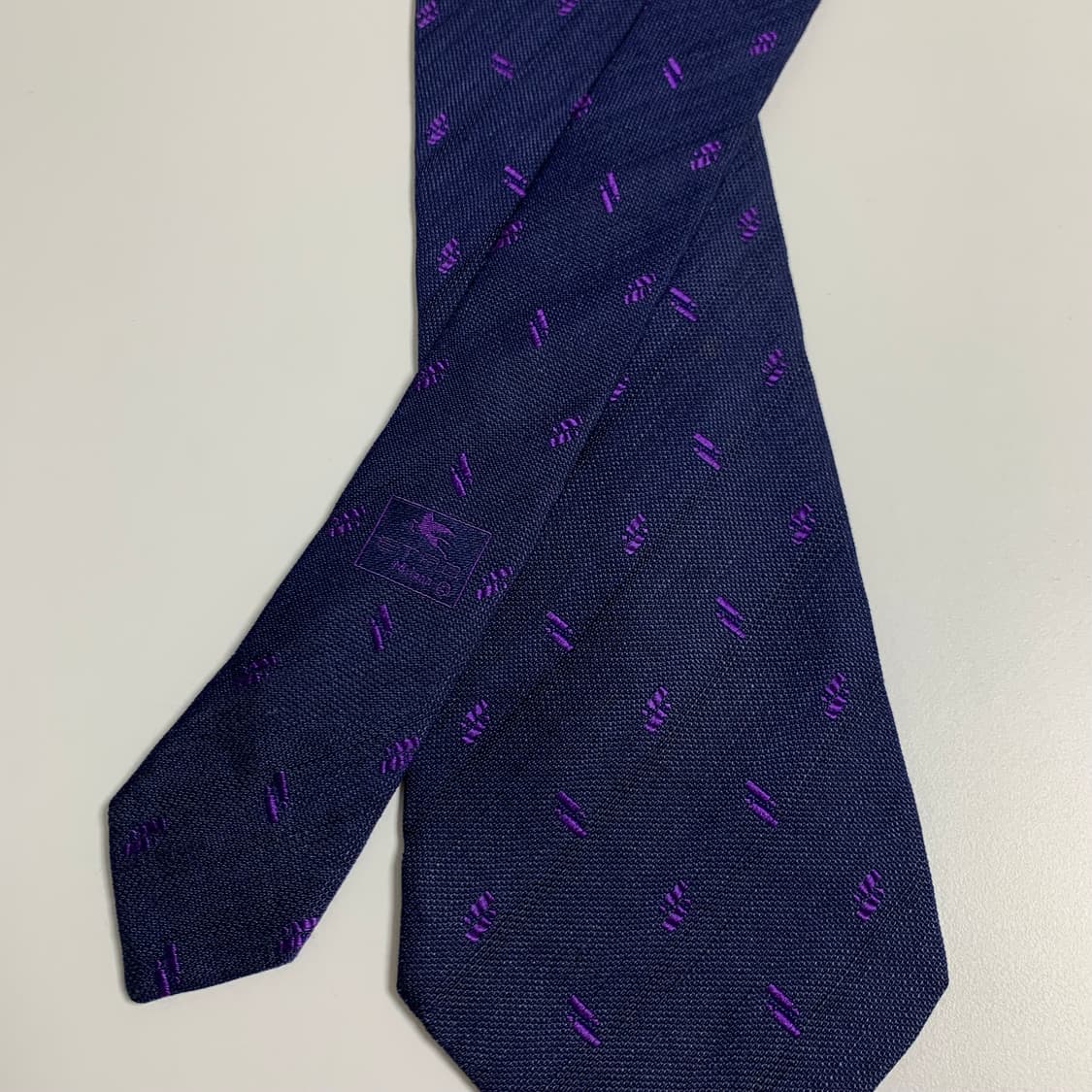 에트로(ETRO) 혼방 명품넥타이 A+등급 9.7cm 상품이미지4