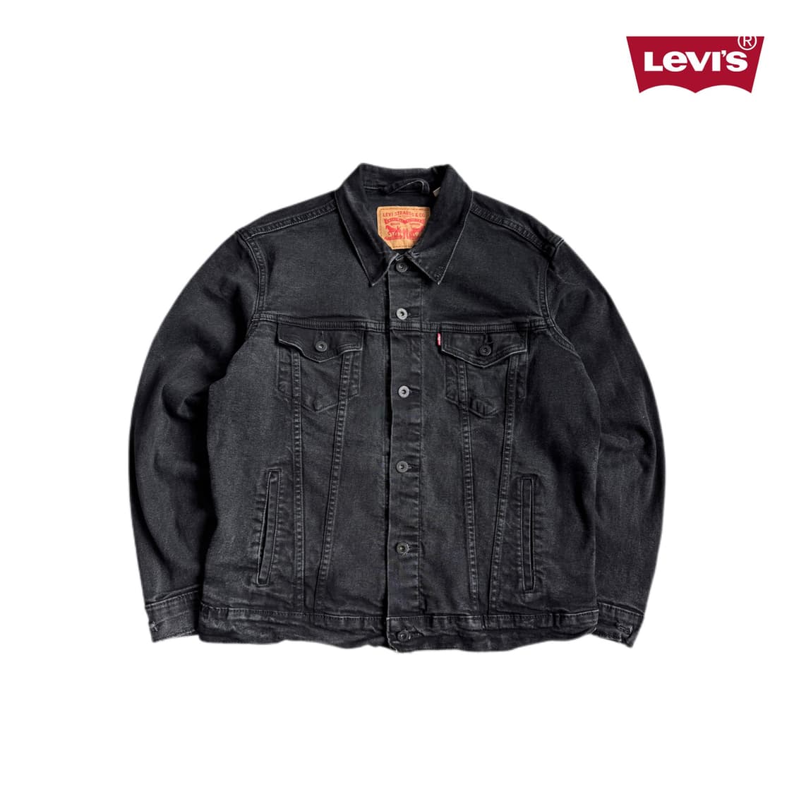 리바이스 흑청 트러커 데님자켓 상품이미지1