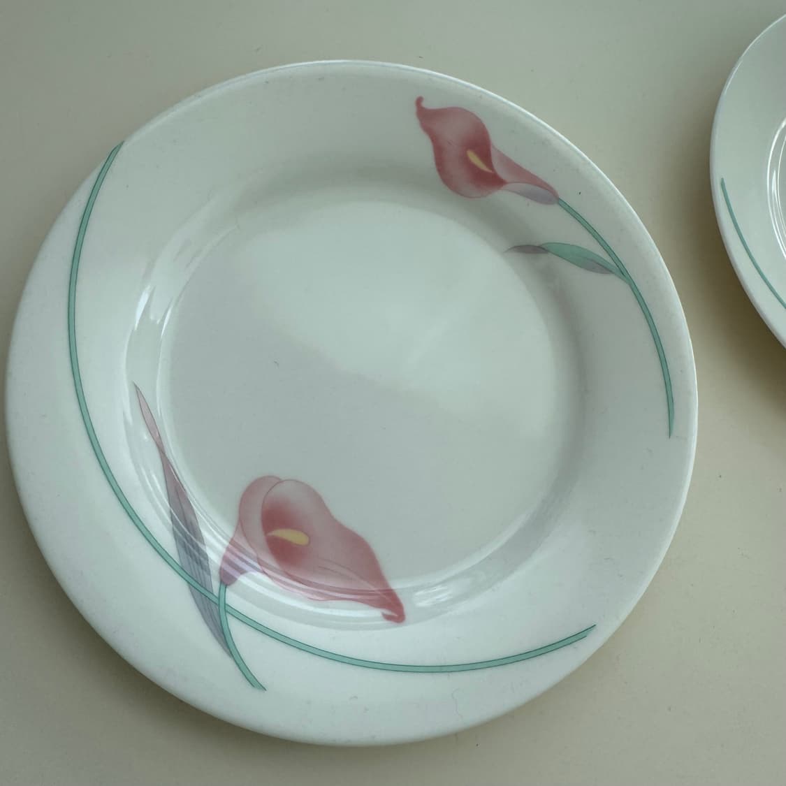 빈티지 원형 접시 행남사 2p 세트 상품이미지2