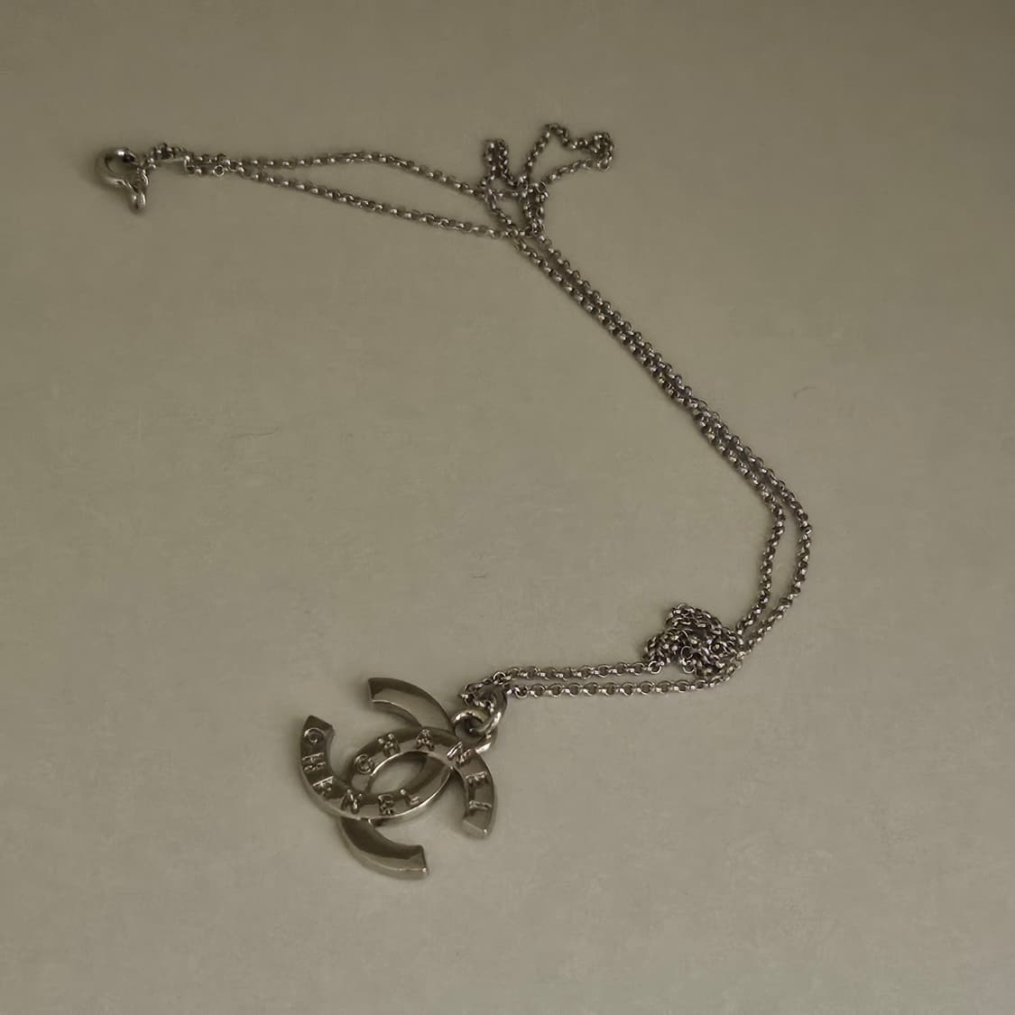 샤넬 925실버 빈티지 업사이클링 목걸이 상품이미지2