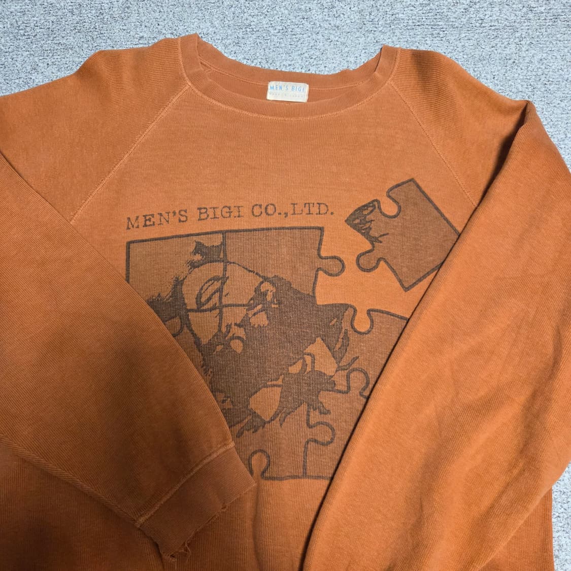 8-90s 일본 맨즈비기 맨투맨 스웻셔츠 L(100) 상품이미지2