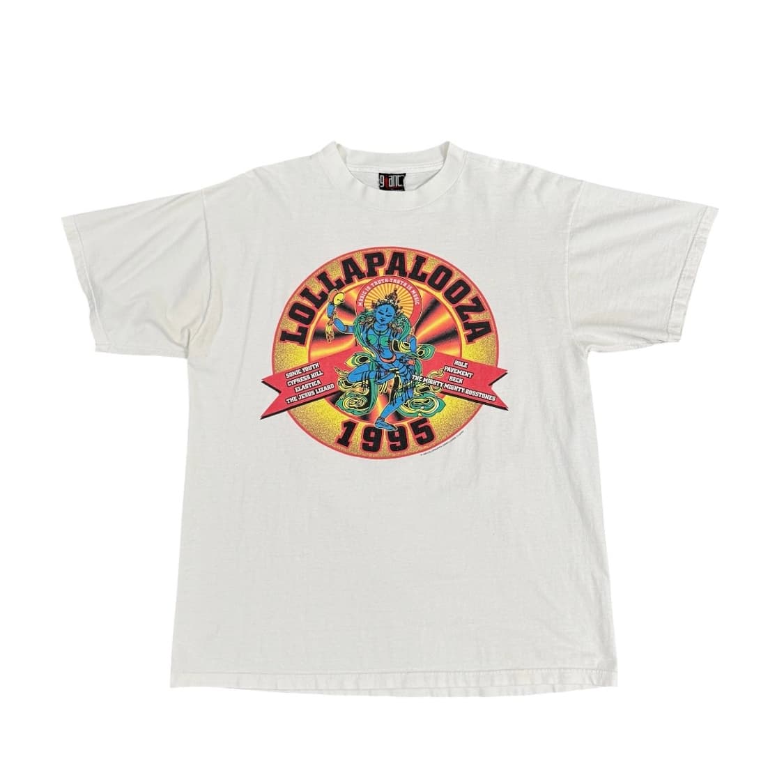 빈티지 90s Lollapalooza 롤라팔루자 페스티벌 시바신 티셔츠 상품이미지1