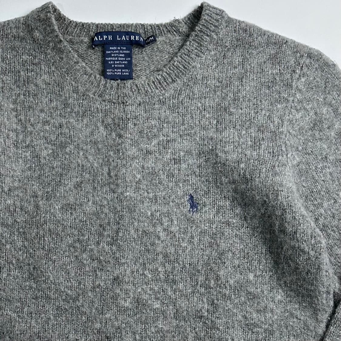 폴로 랄프로렌 셔틀랜드 울 니트 상품이미지3