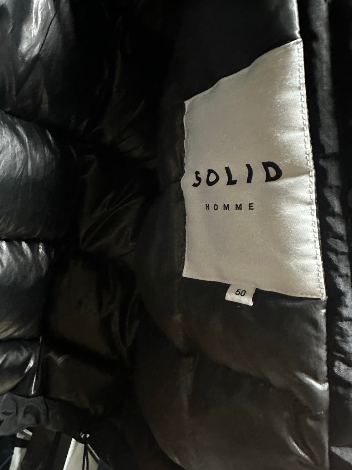솔리드옴므 구스 다운 점퍼 50사이즈 상품이미지5