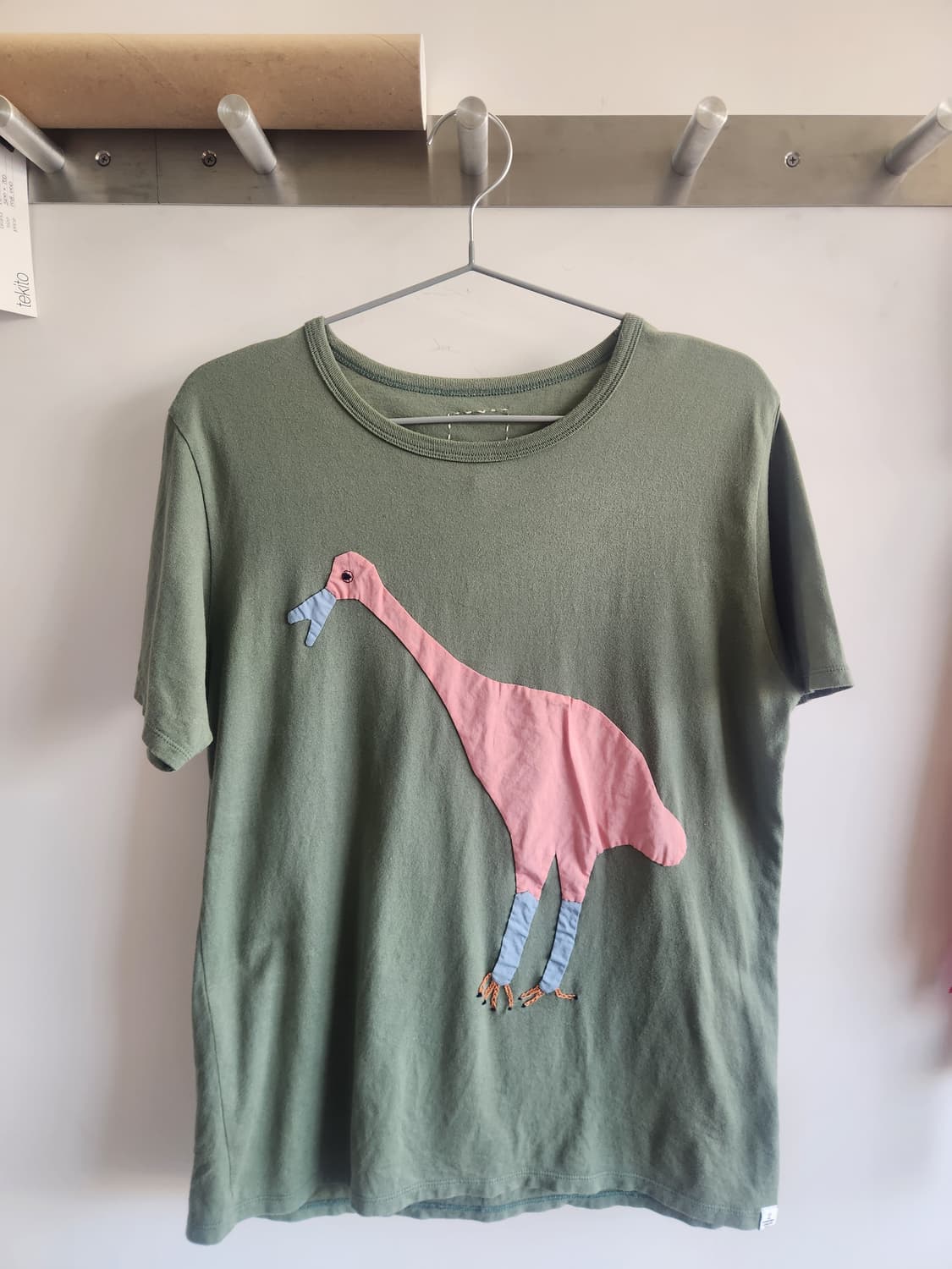 비즈빔 13ss 아보메이 스완 티셔츠 상품이미지1