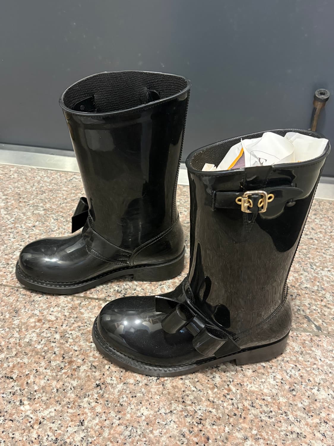 RED VALENTINO ribbon rainboots 상품이미지1