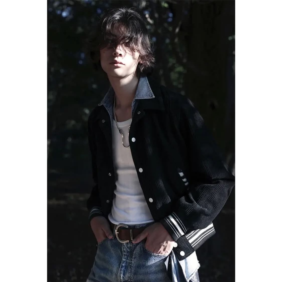 더 레터스 바시티 자켓 상품이미지5