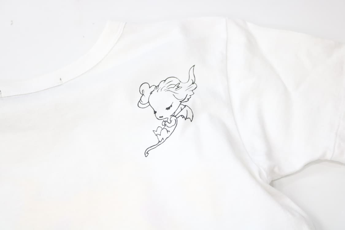 24HOUR TELEVISION 빈티지 애니메이션 그래픽 반팔 티셔츠 상품이미지8