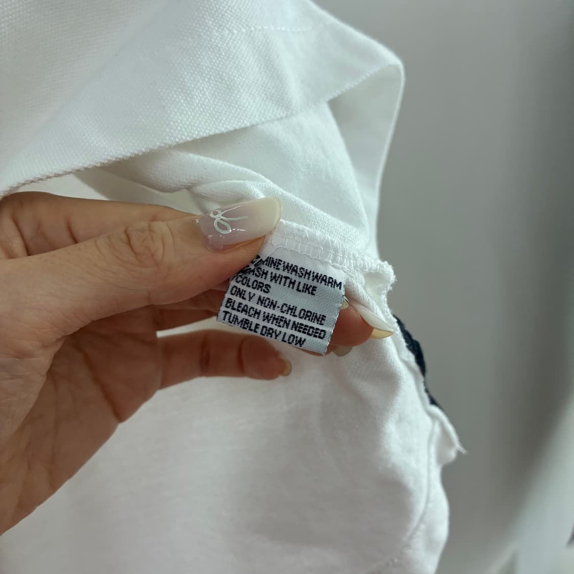 폴로 랄프로렌 빅포니 치프키프 화이트 카라 반팔 티셔츠 상품이미지6