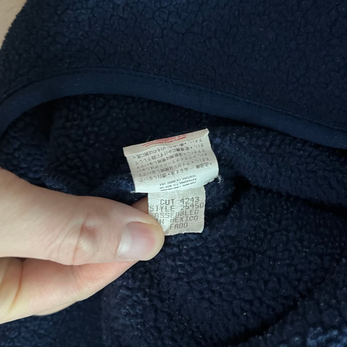 [L] 빈티지 파타고니아 신칠라 네이비 상품이미지3