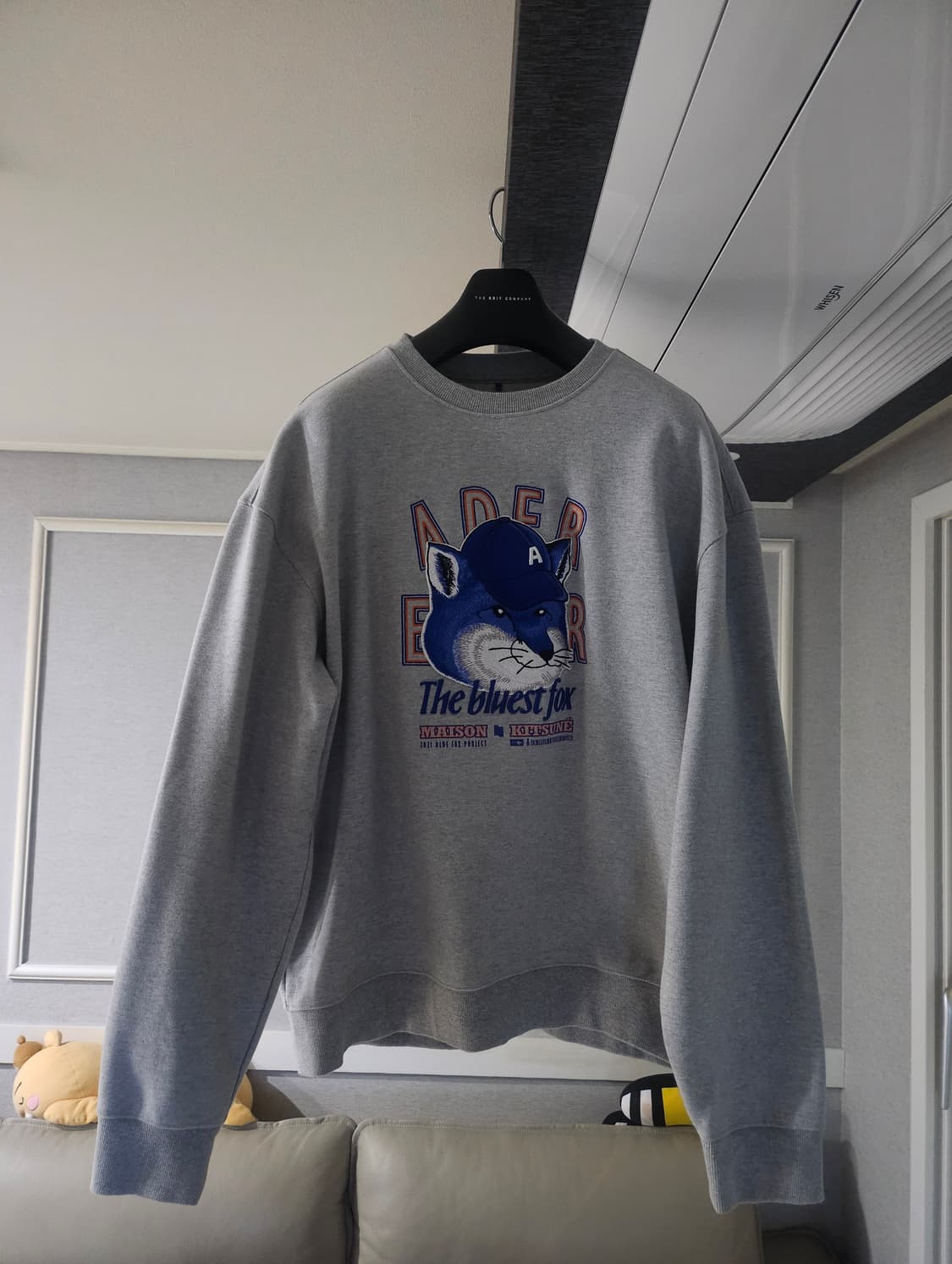 [거의 새것] 아더에러 메종키츠네 스웻 맨투맨 티셔츠 A2 상품이미지1