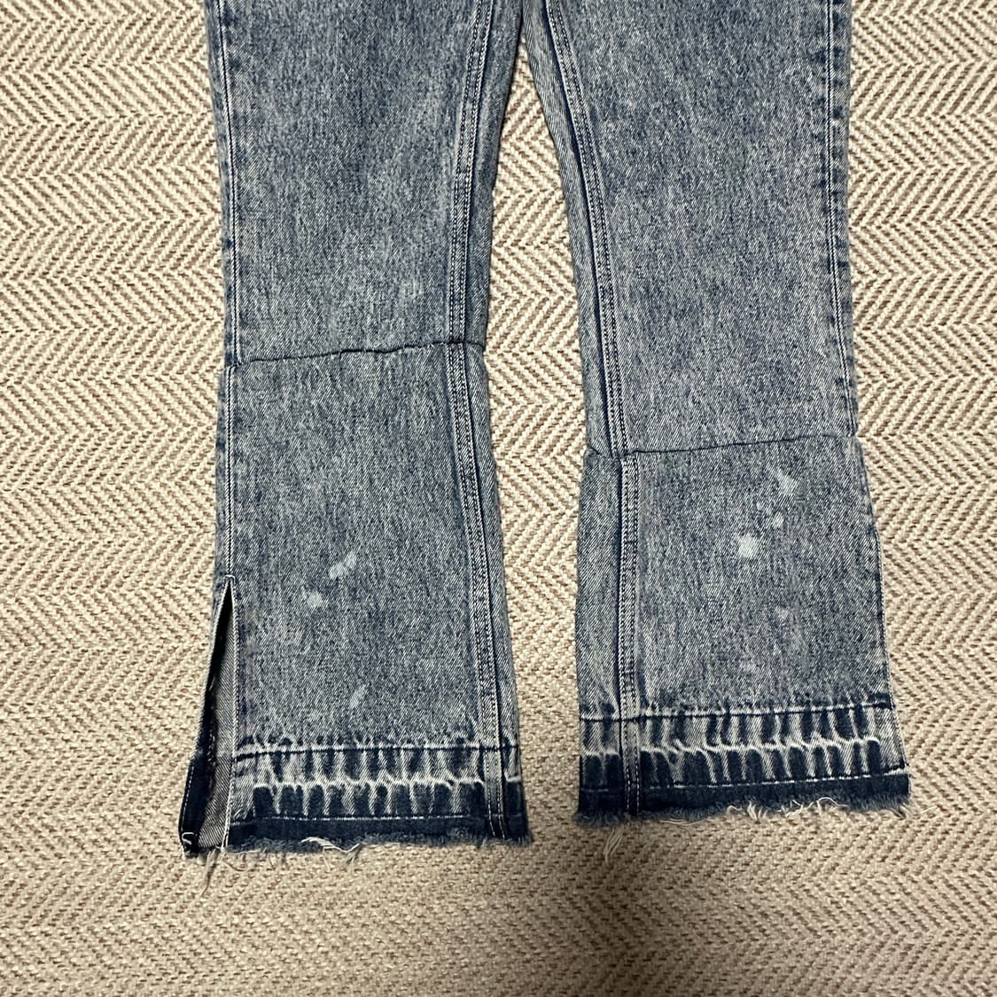 X-GIRL women boot cut denim pants 상품이미지3