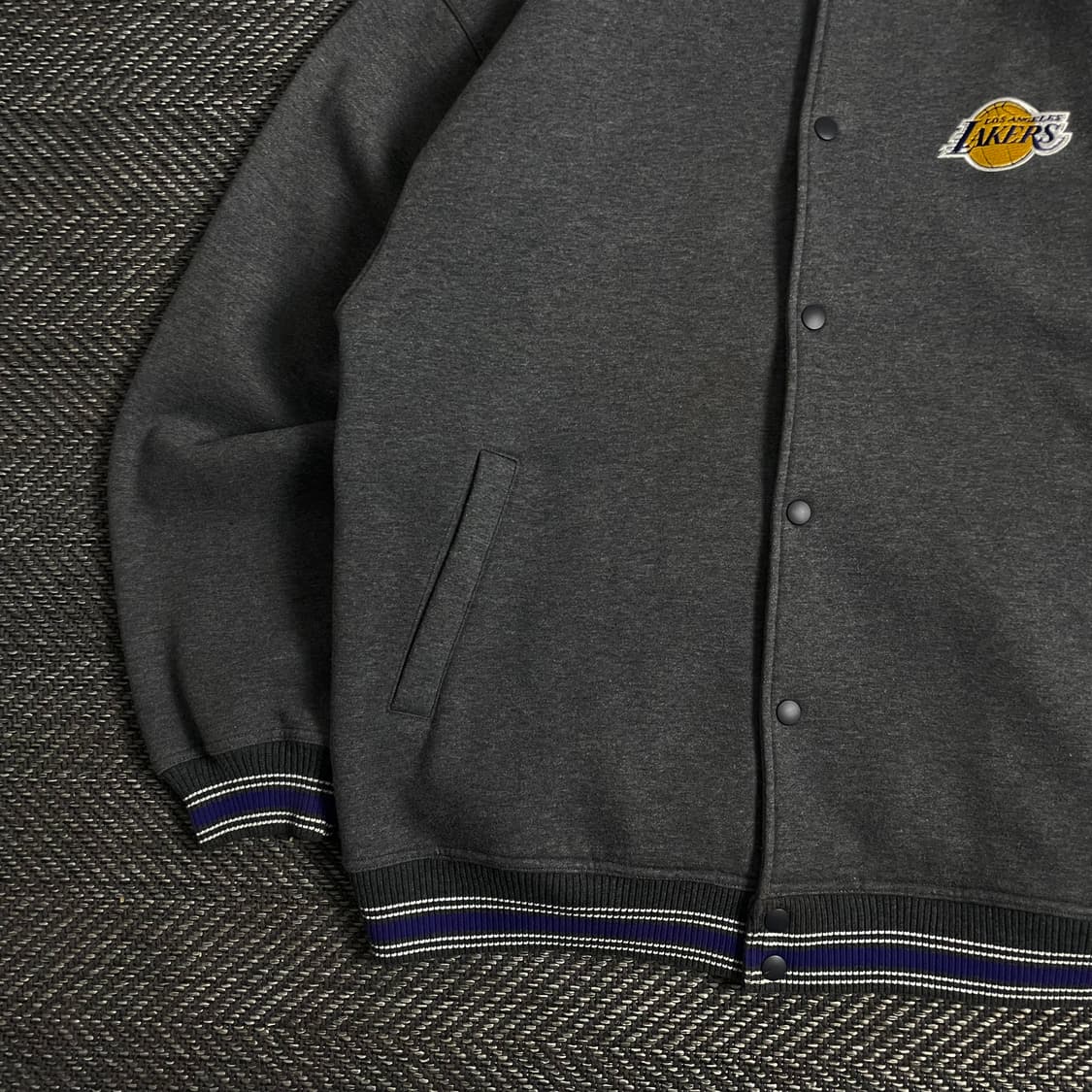 00s 리복 NBA LA레이커스 올드스쿨 바시티 자켓o 2904 상품이미지3