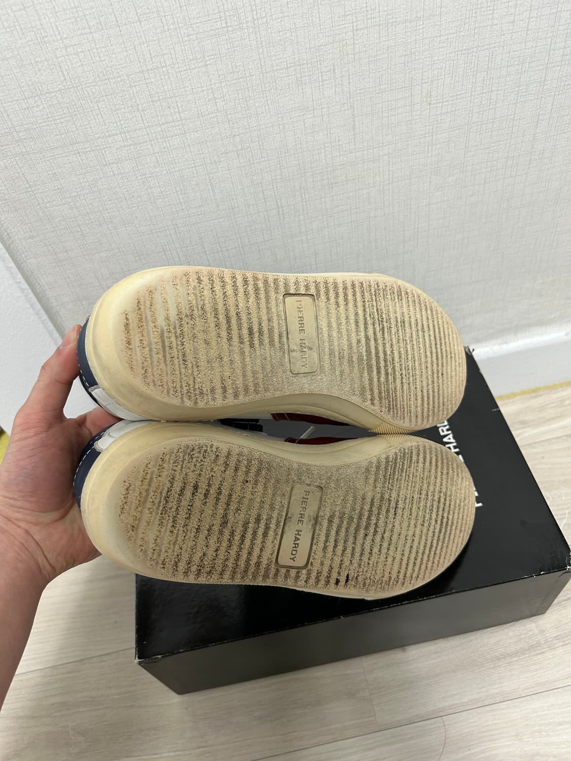 피에르하디 로우 스니커즈 트리코 컬러 상품이미지5