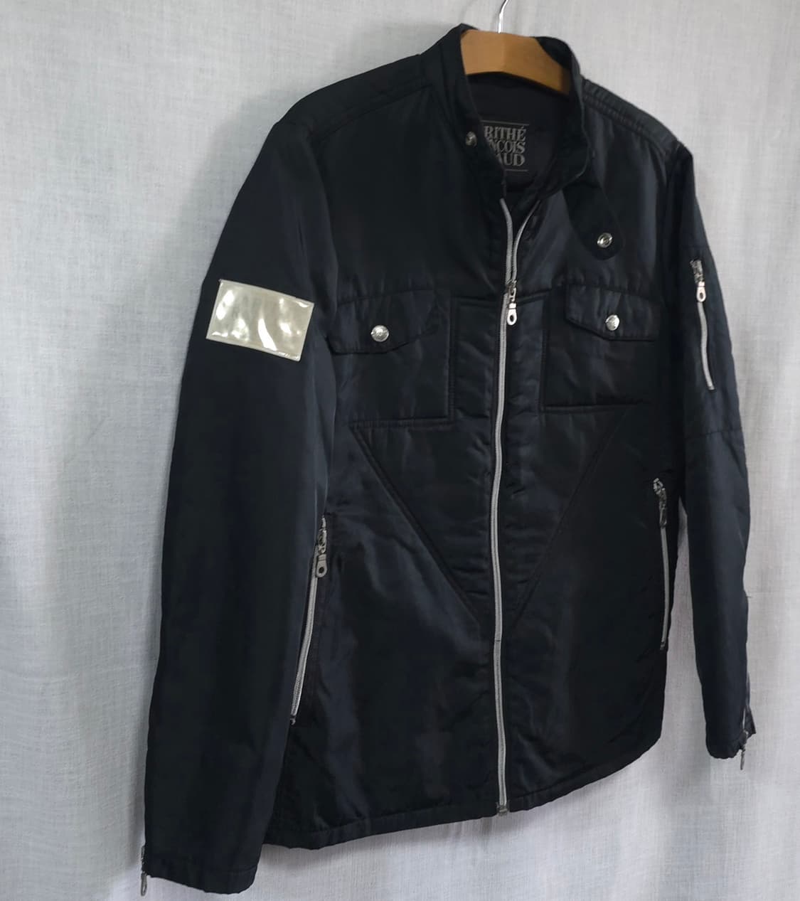 마리떼프랑소와저버 정품 얇은 패딩 바람막이 점퍼 라이더 자켓 95 바이크 상품이미지3