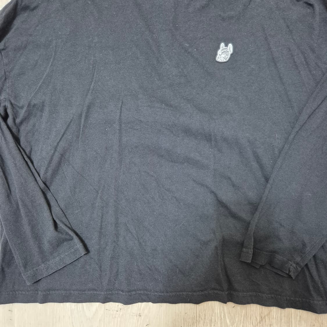 라이프워크 여성 루즈핏 와펜로고 롱슬리브 긴팔티 상품이미지4