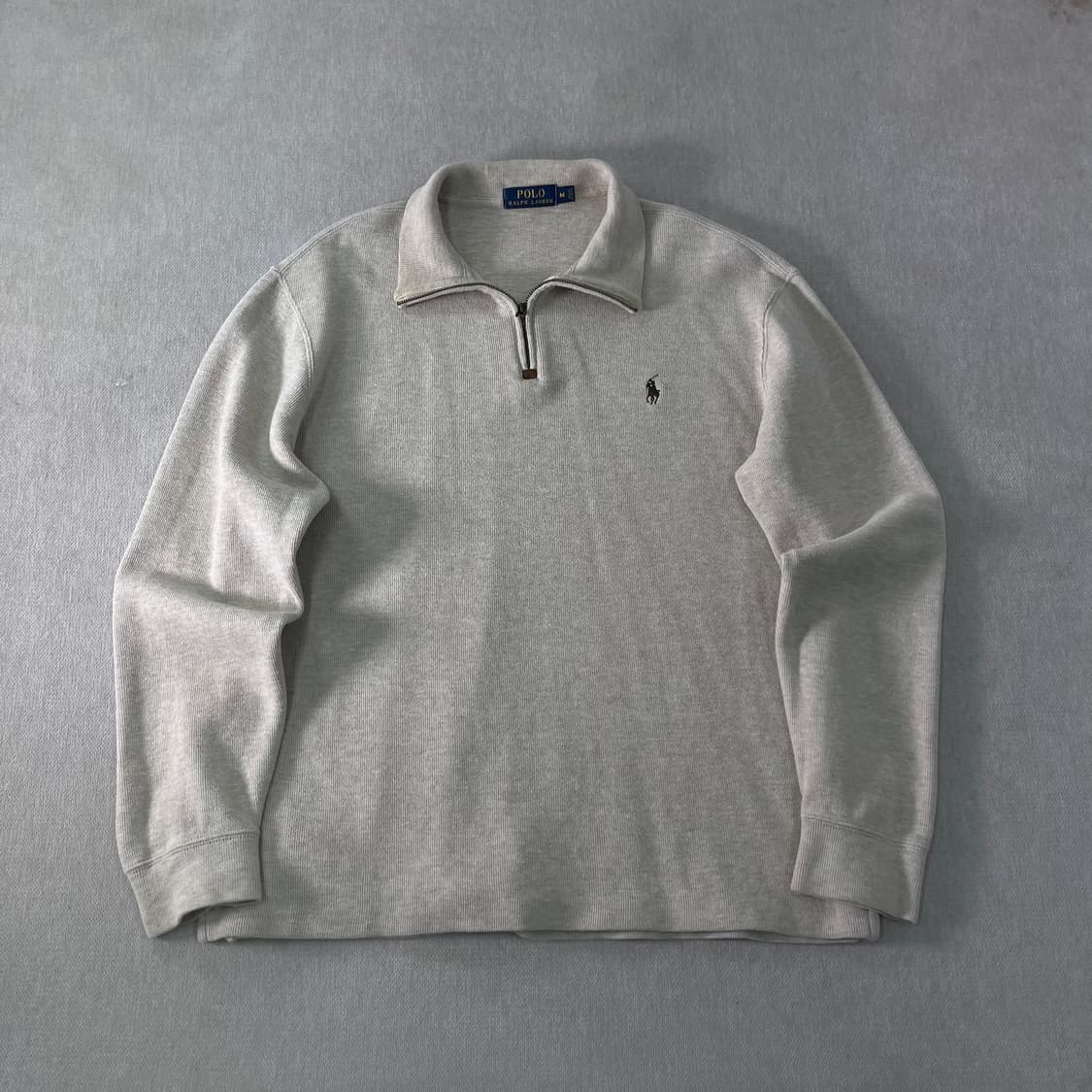100 폴로랄프로렌 반집업 코튼 니트 상품이미지1