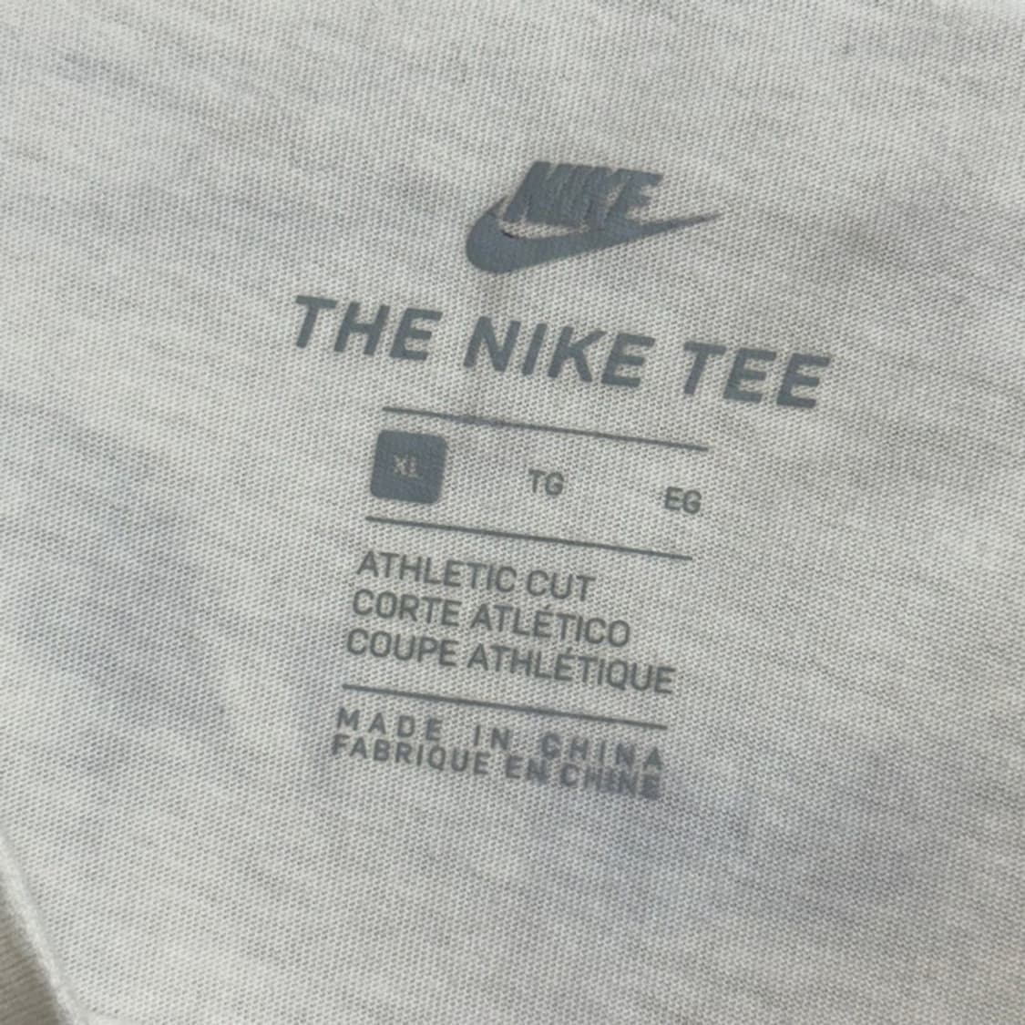 NIKE 레터링 반팔 티 화이트 XL 상품이미지3