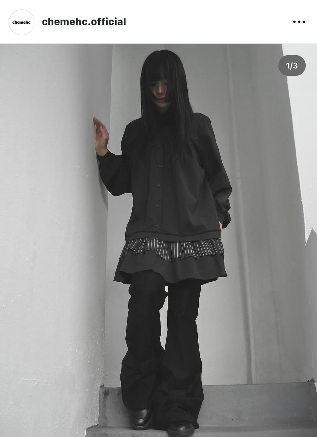 체메씨 STRIPED FRILL ONE-PIECE  상품이미지2