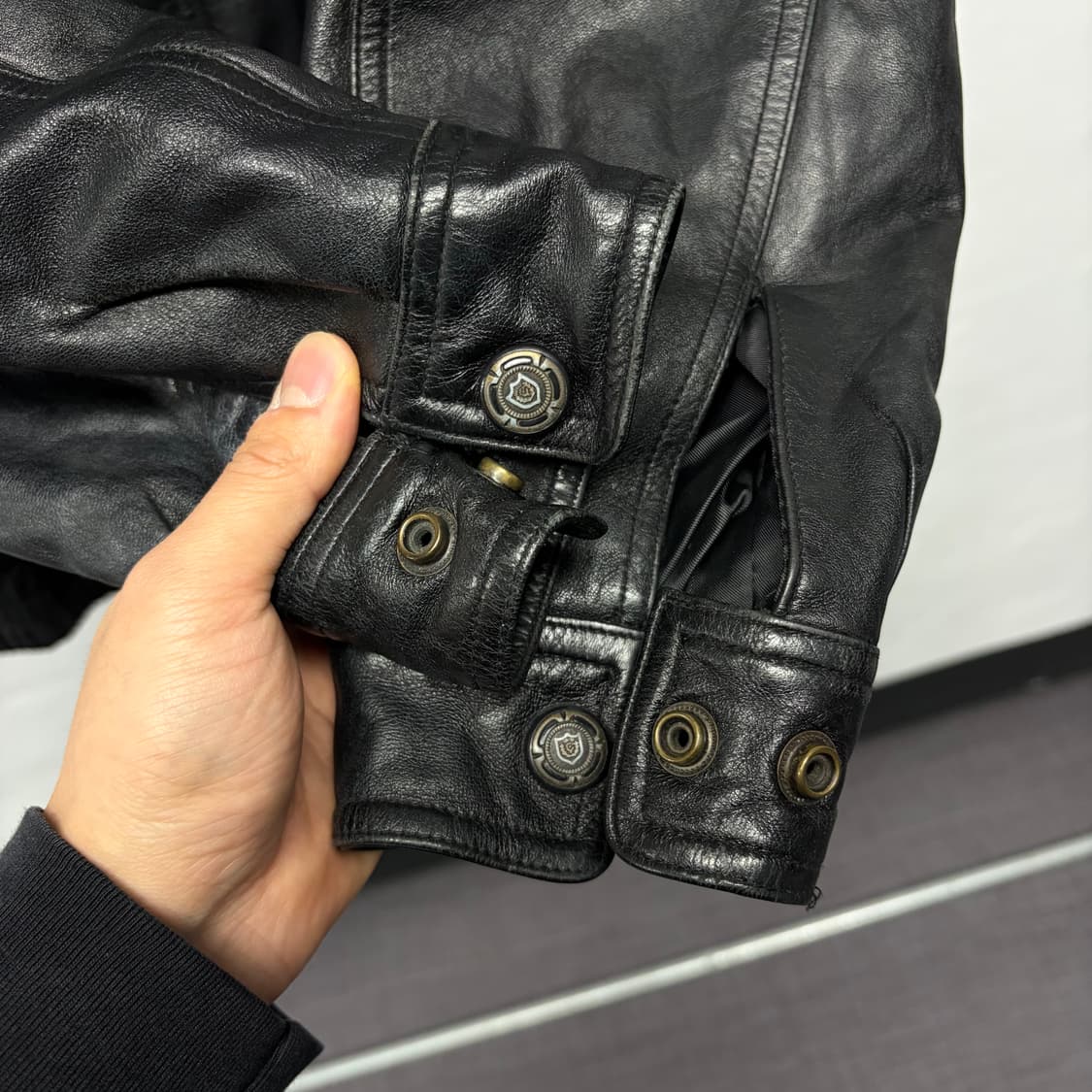 빈티지 레더 자켓 8 상품이미지3