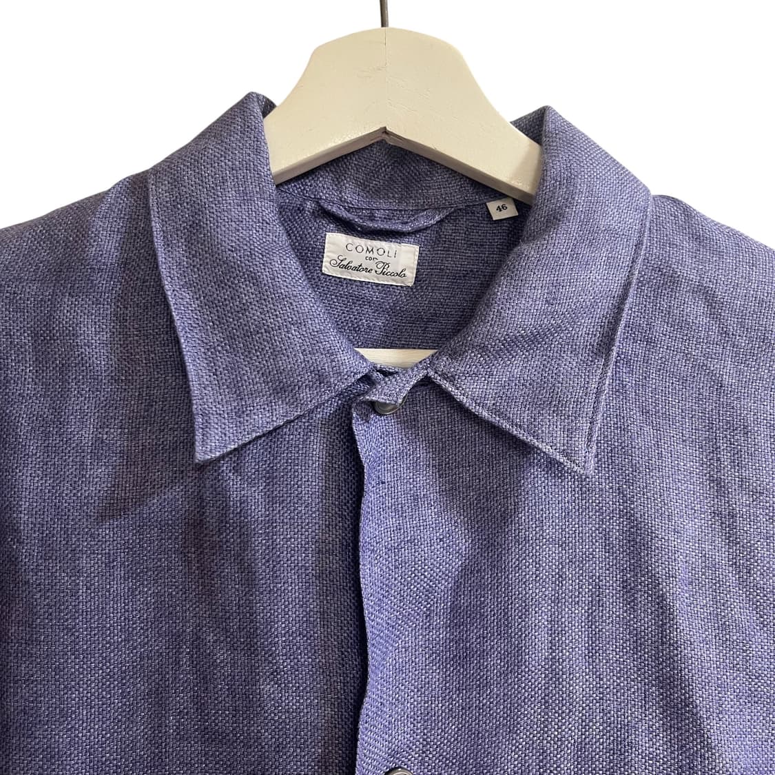 [46] Comoli x Salvatore Piccolo 코모리 린넨셔츠 상품이미지2