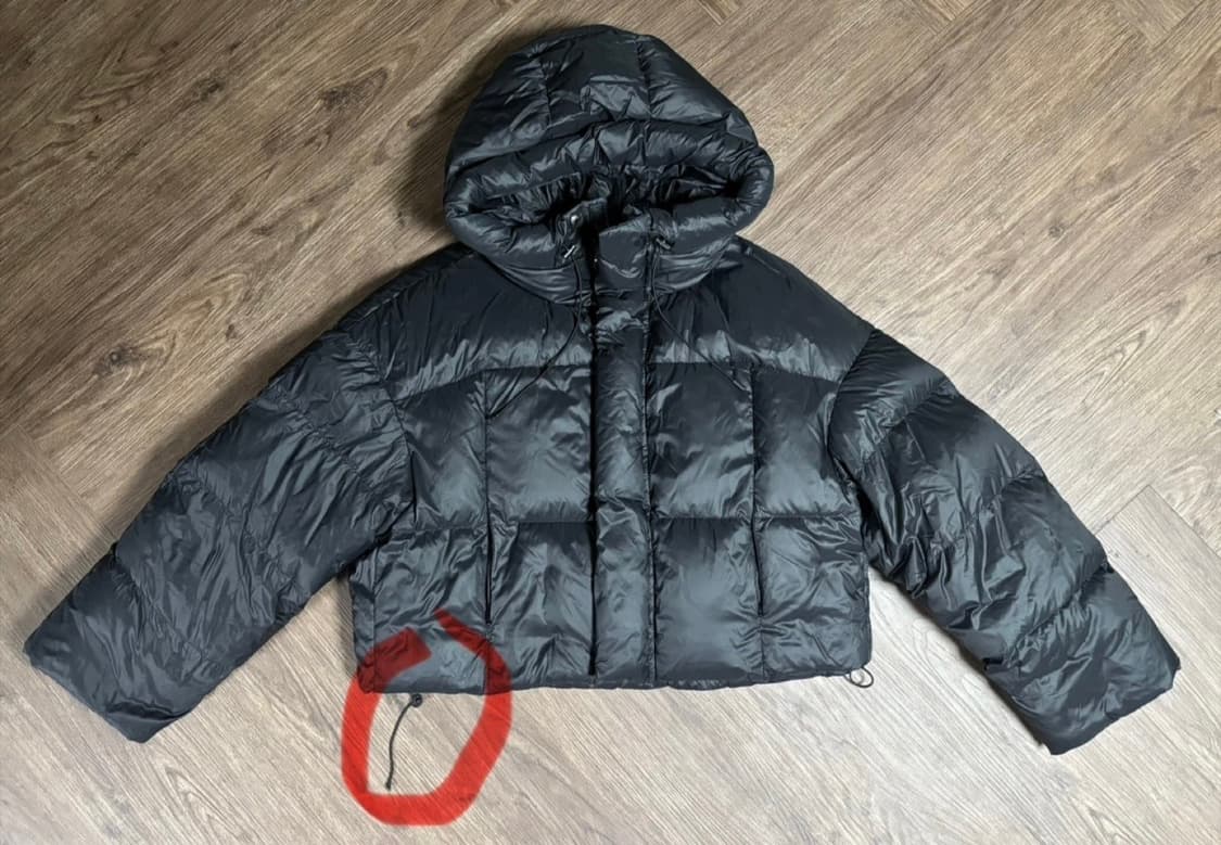 레프트서울 오리털 크롭 점퍼 상품이미지1