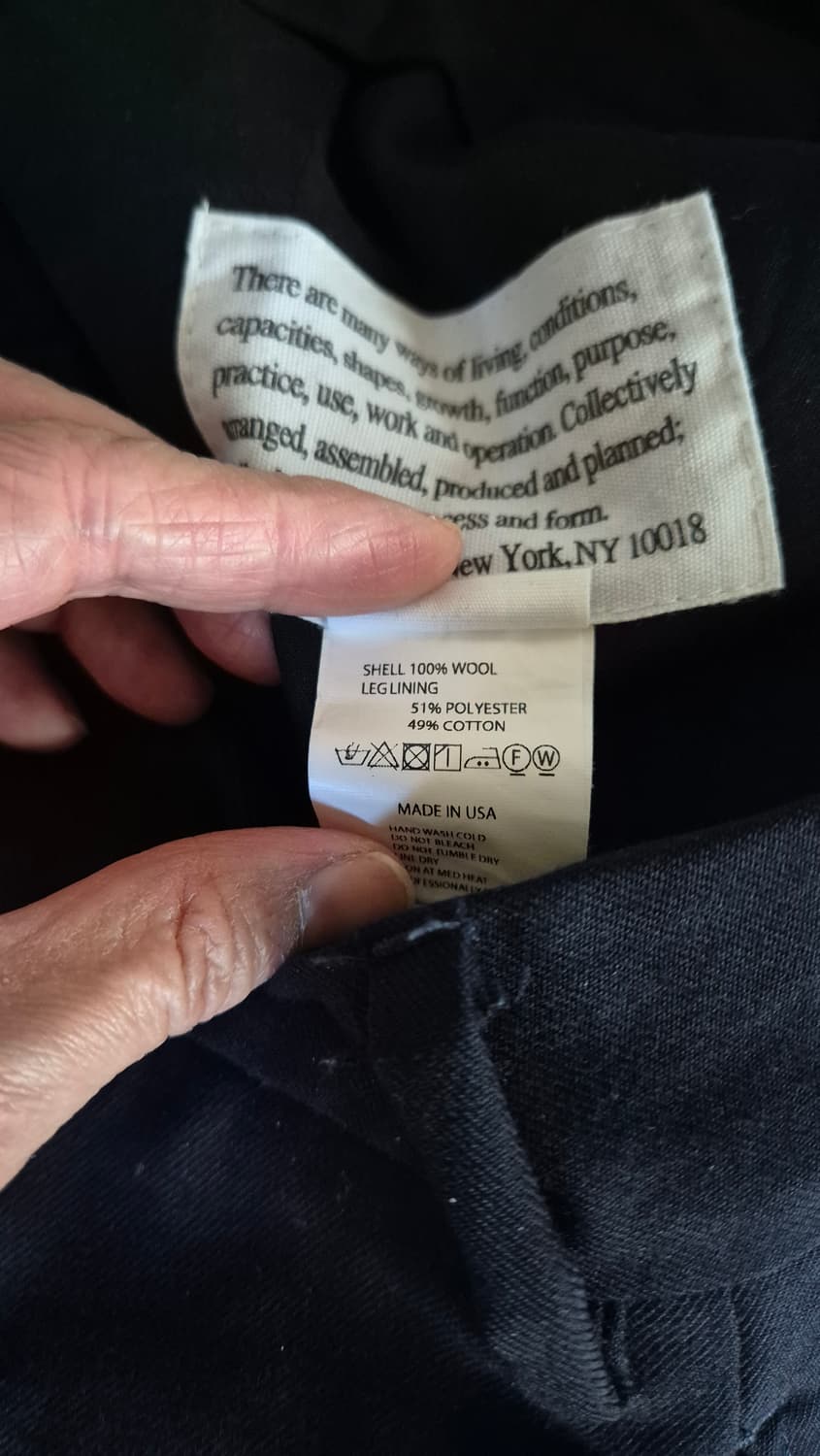 엔지니어드 가먼츠 앤도버 팬츠 다크 네이비. 유니폼 서지울 상품이미지4